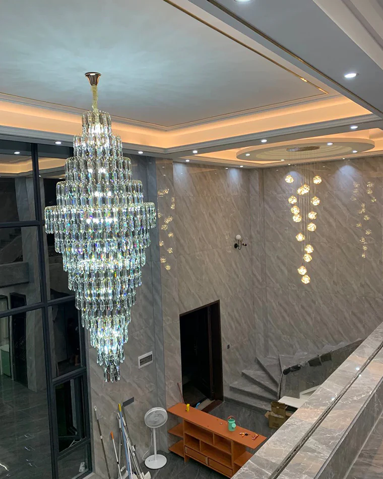 WOMO Tiered Tapers Crystal Chandelier-WM2382 - Image 38