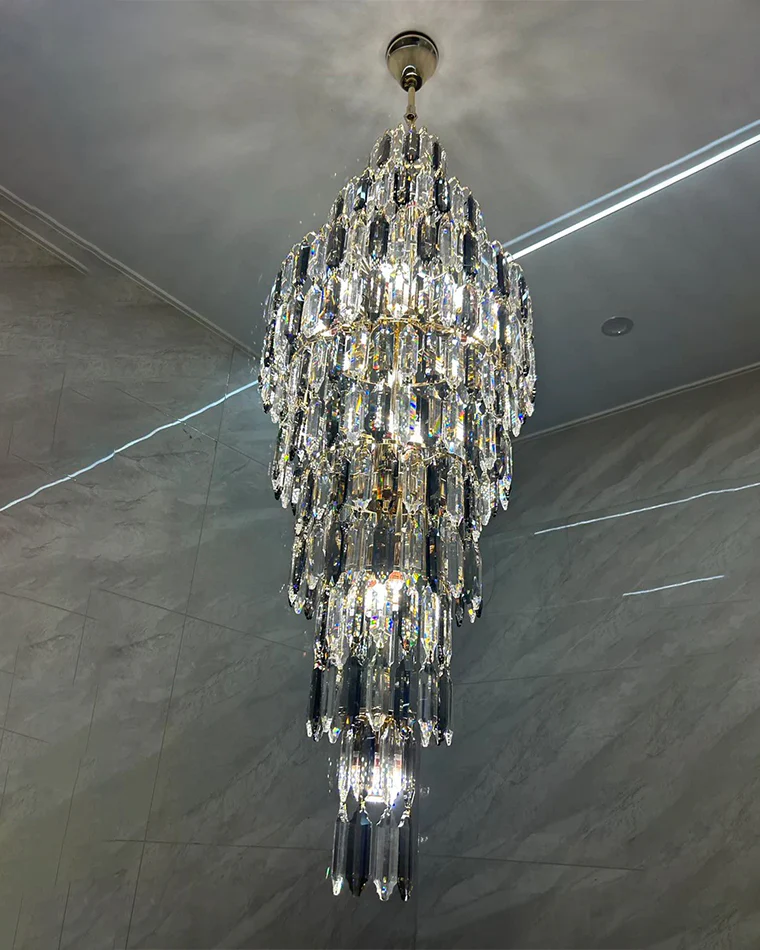 WOMO Tiered Tapers Crystal Chandelier-WM2382 - Image 40