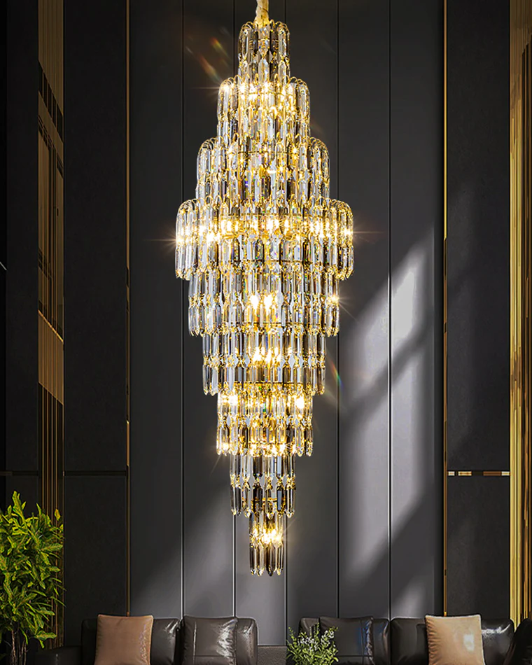 WOMO Tiered Tapers Crystal Chandelier-WM2382 - Image 41