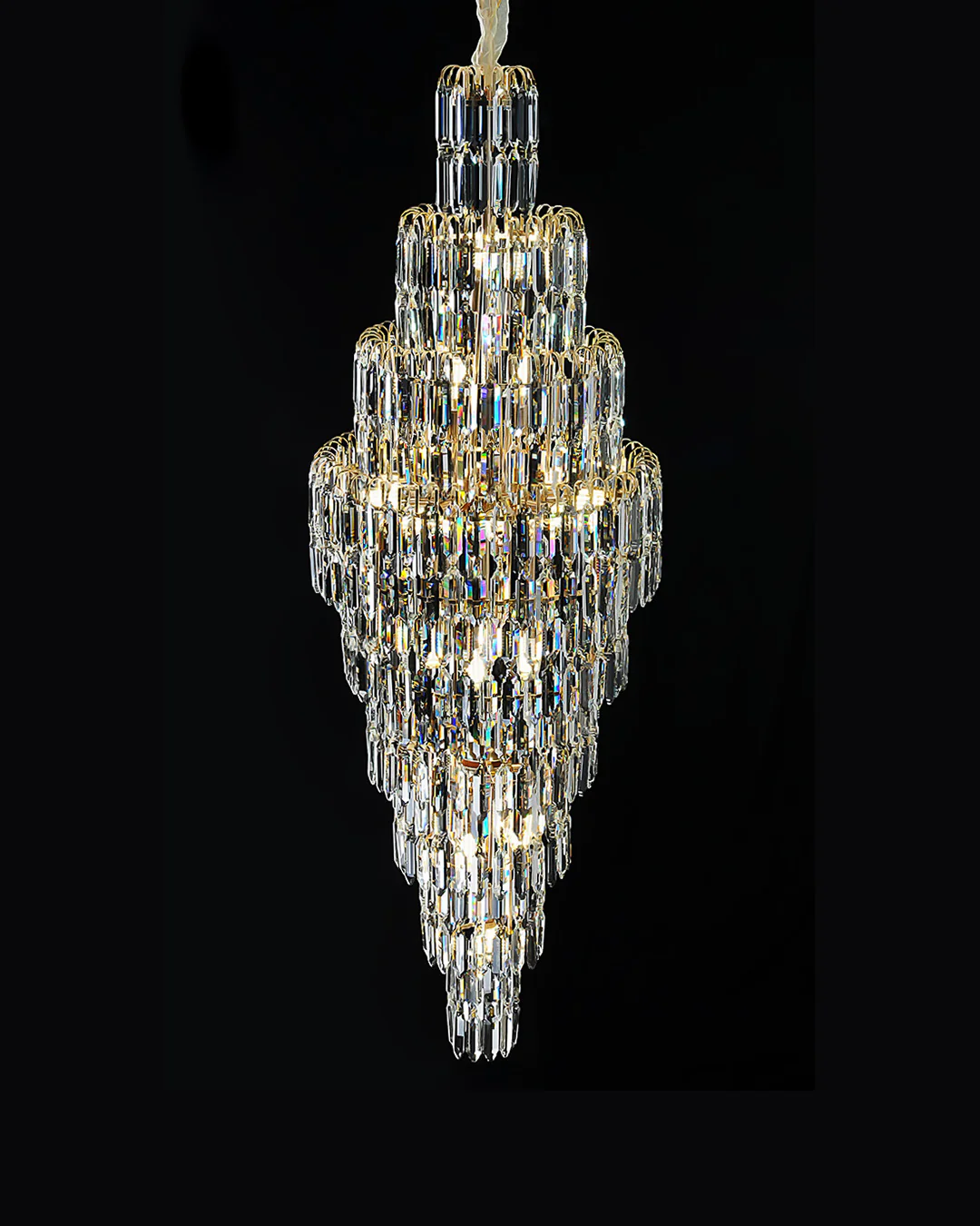 WOMO Tiered Tapers Crystal Chandelier-WM2382 - Image 48
