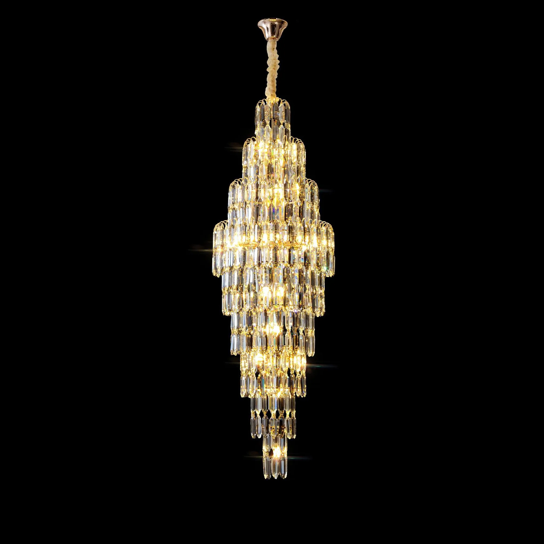 WOMO Tiered Tapers Crystal Chandelier-WM2382 - Image 53