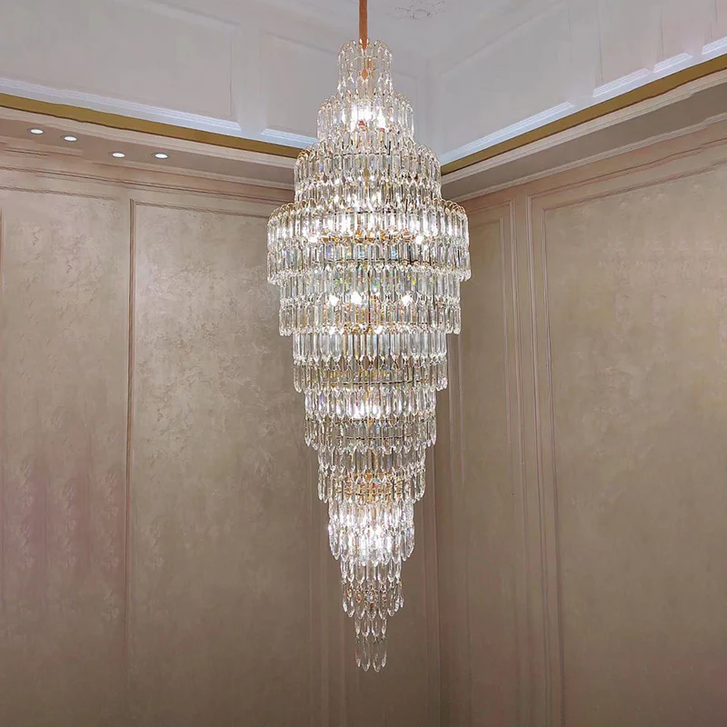 WOMO Tiered Tapers Crystal Chandelier-WM2382 - Image 55