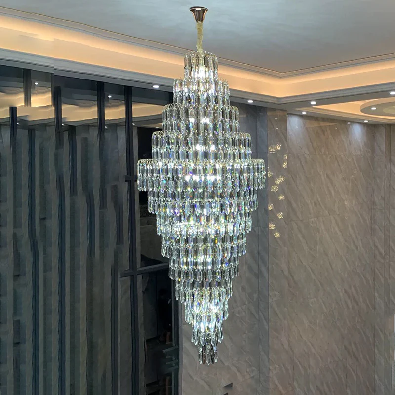WOMO Tiered Tapers Crystal Chandelier-WM2382 - Image 57