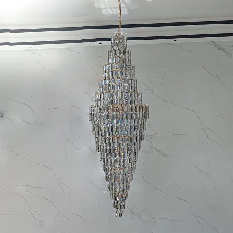 WOMO Tiered Tapers Crystal Chandelier-WM2382 - Image 59