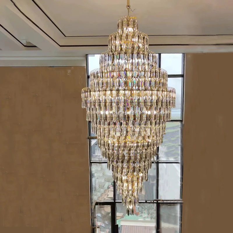 WOMO Tiered Tapers Crystal Chandelier-WM2382 - Image 61