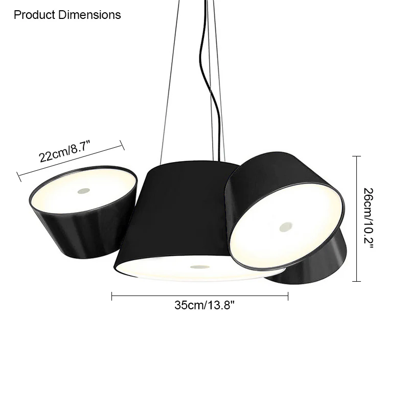 WOMO Tom-Tom Drums Chandelier-WM2144 - Image 46