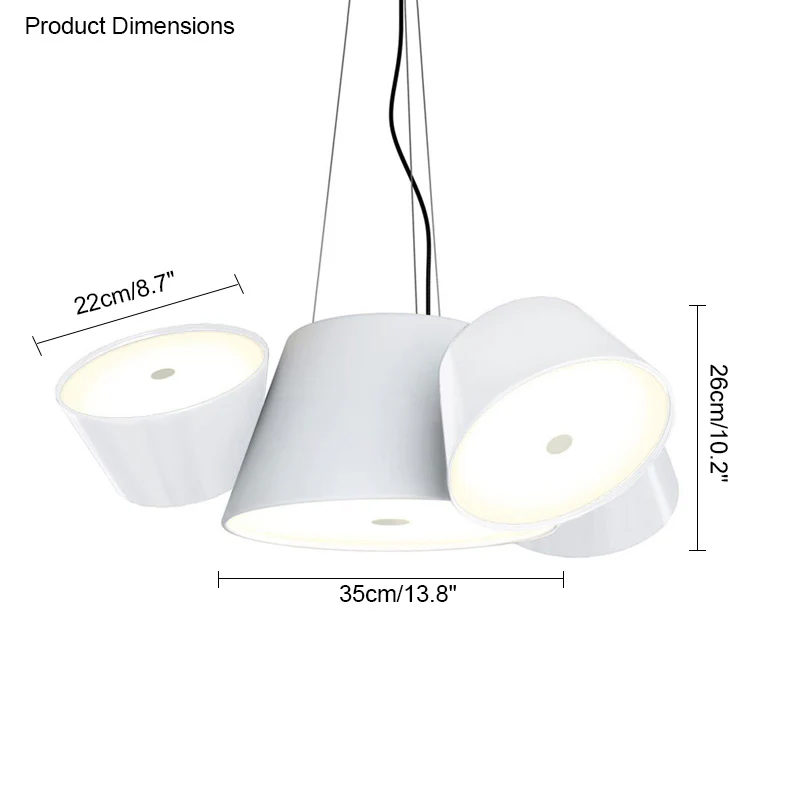 WOMO Tom-Tom Drums Chandelier-WM2144 - Image 65