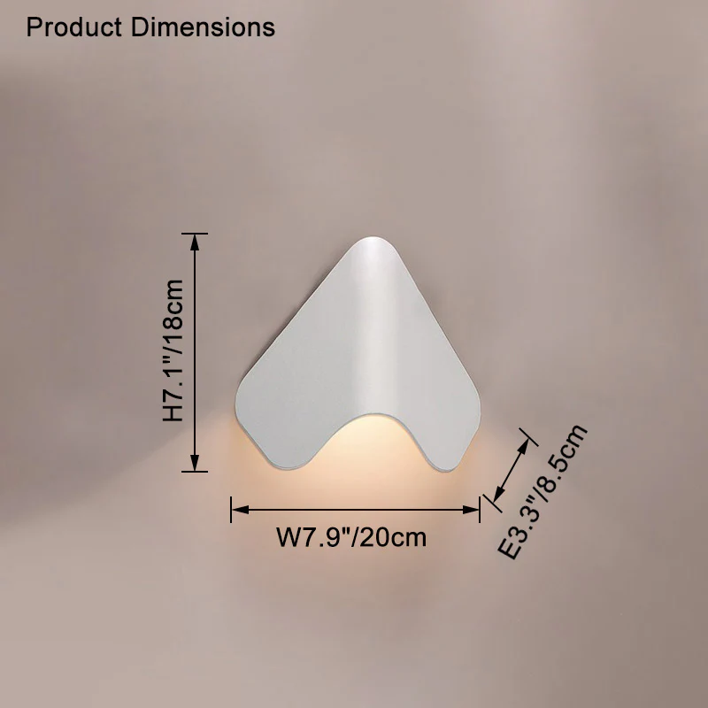WOMO Triangular Outdoor Wall Light-WM9059 - Image 17