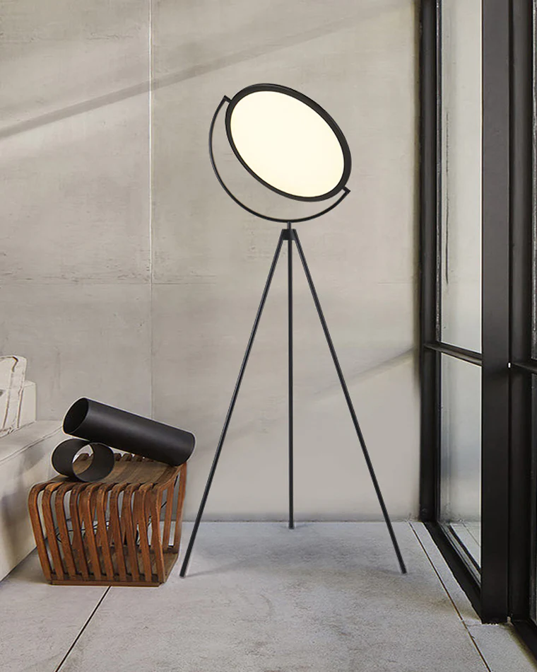 WOMO Adjustable Tripod Floor Lamp-WM7027 - Image 4