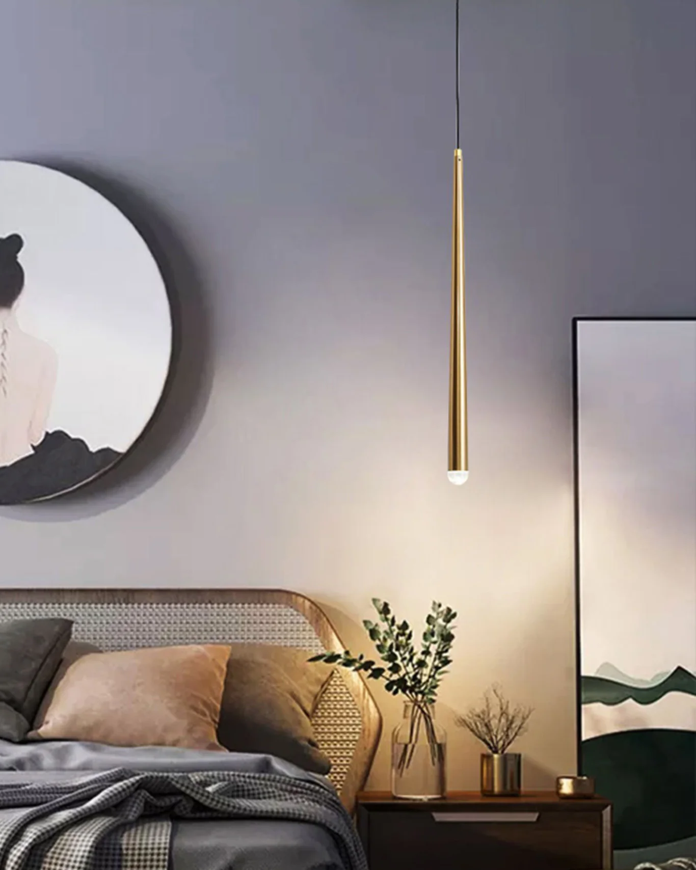 WOMO Tube Linear Chandelier-WM2909 - Image 7