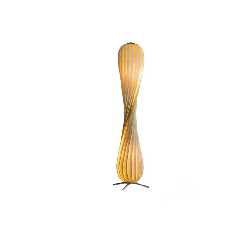 WOMO Twisted Tower Wood Floor Lamp-WM7044 - Image 38