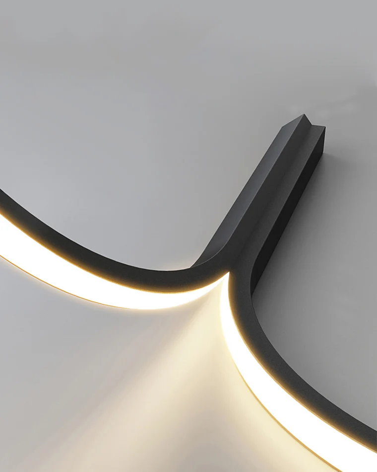 WOMO Minimal U-shaped Round chandelier-WM2143 - Image 14