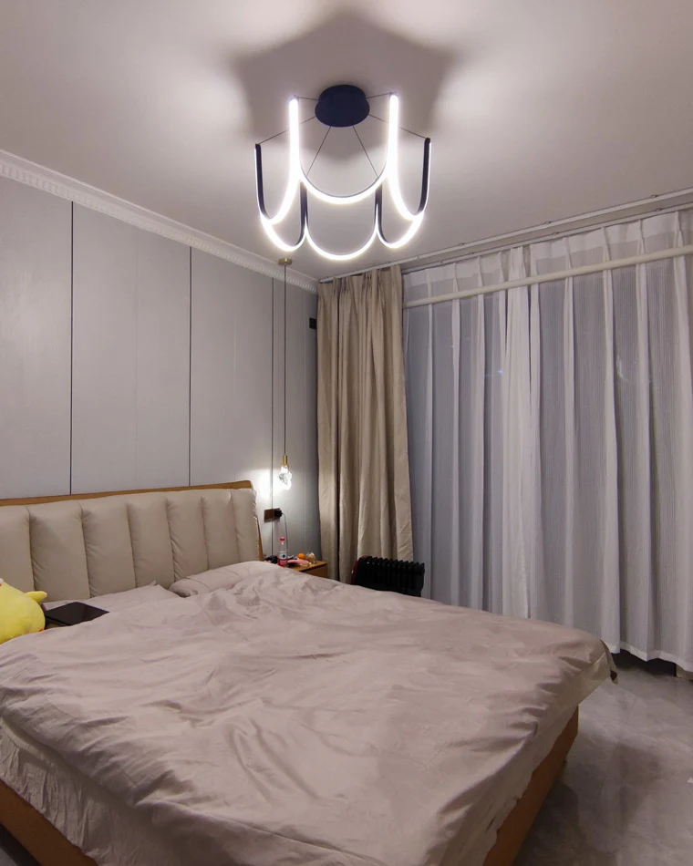 WOMO Minimal U-shaped Round chandelier-WM2143 - Image 34
