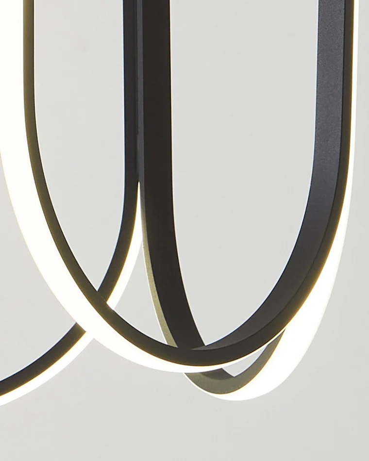 WOMO Minimal U-shaped Round chandelier-WM2143 - Image 4