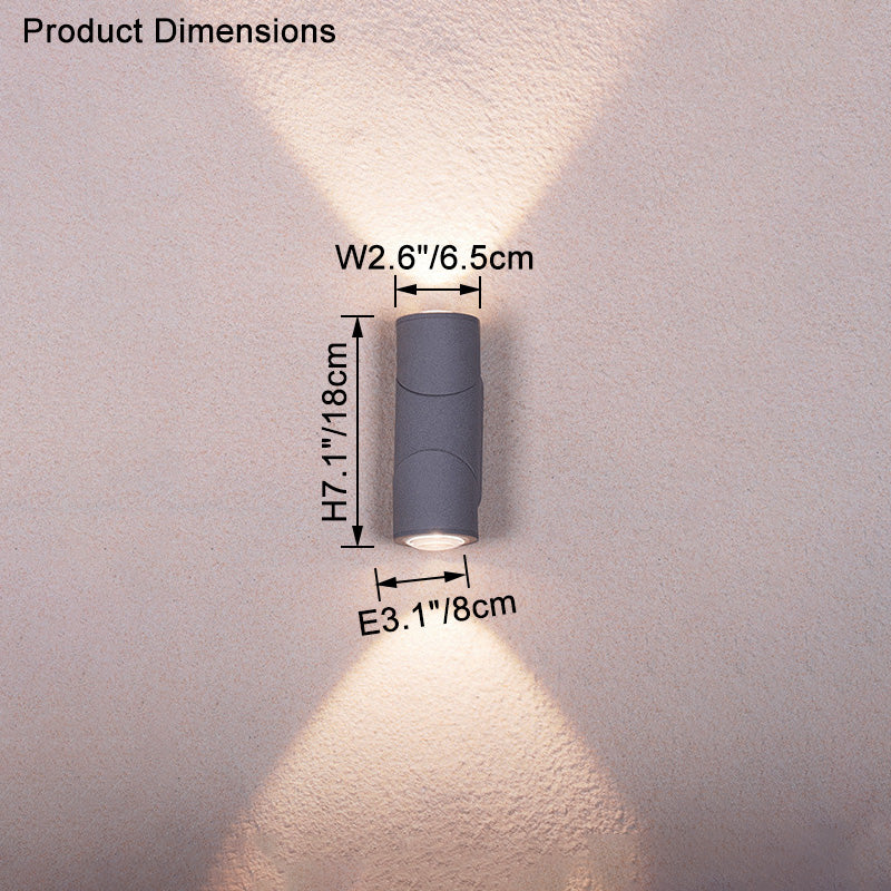 WOMO Up Down Outdoor Wall Light-WM9060 - Image 36