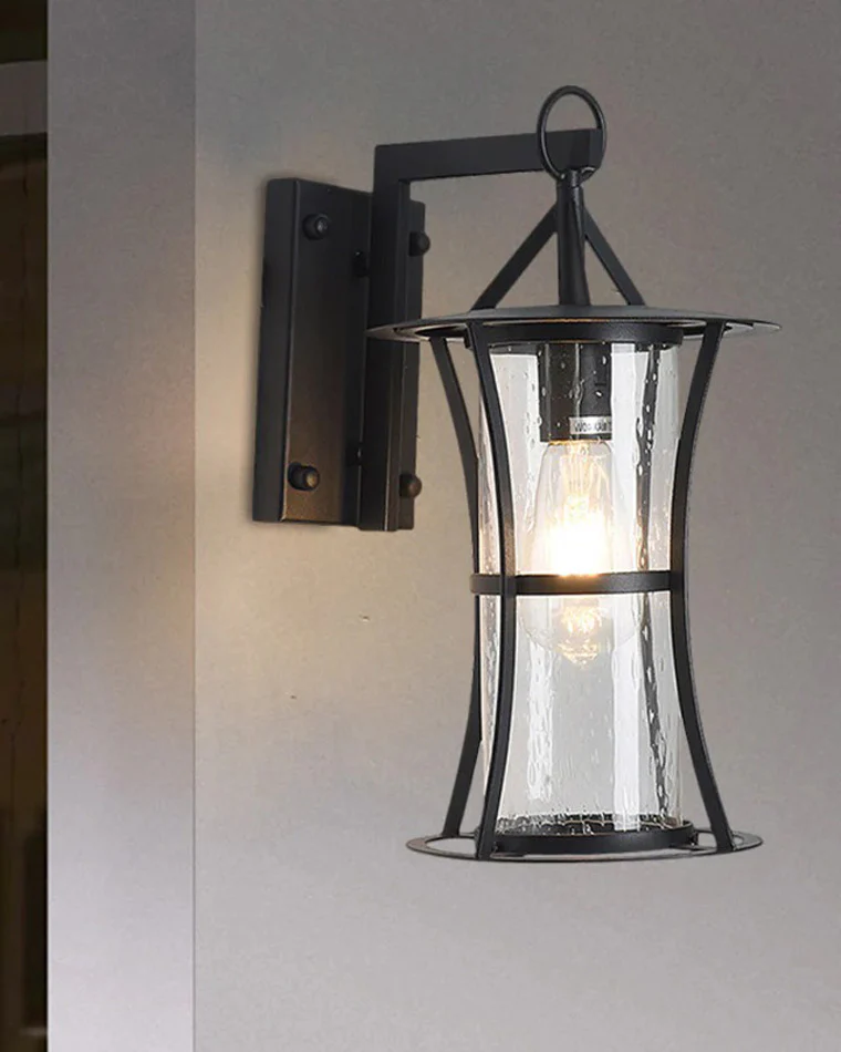 WOMO Vintage Outdoor Wall Lantern-WM9212 - Image 2