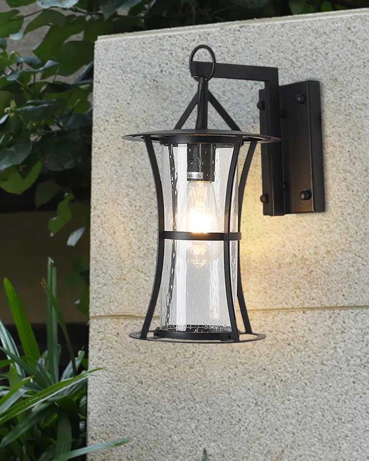 WOMO Vintage Outdoor Wall Lantern-WM9212 - Image 3