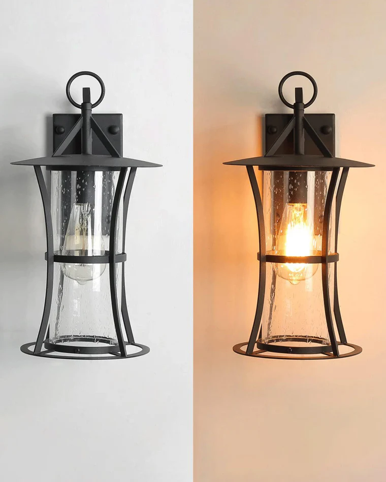 WOMO Vintage Outdoor Wall Lantern-WM9212 - Image 9