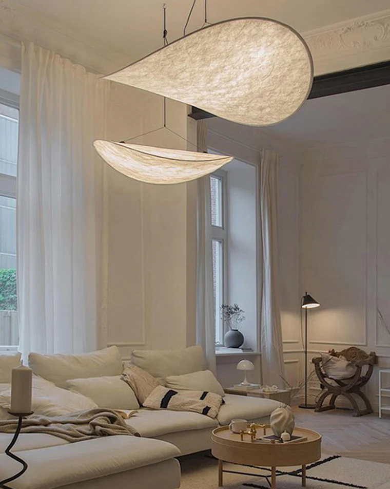 WOMO Cloud Rice Paper Pendant Light-WM2316 - Image 11