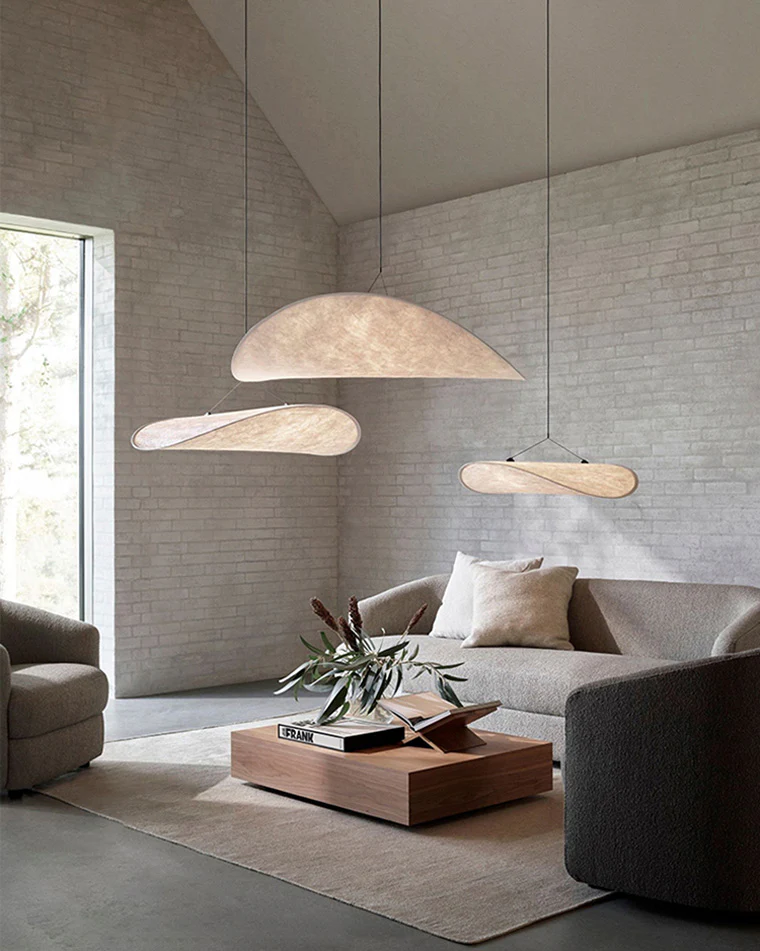 WOMO Cloud Rice Paper Pendant Light-WM2316 - Image 2