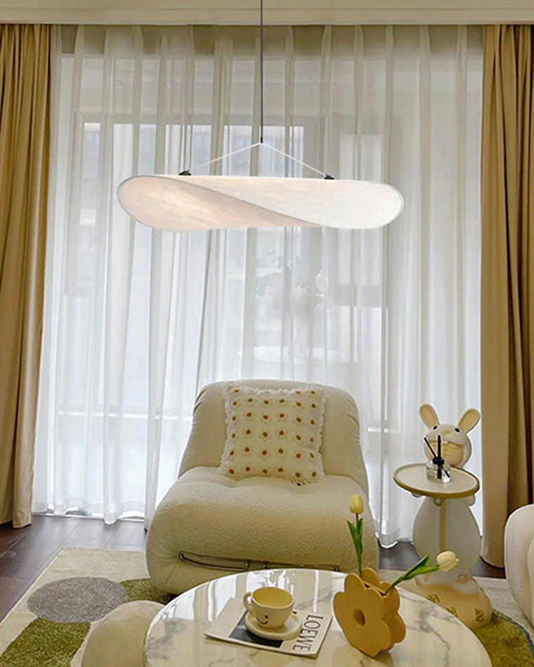WOMO Cloud Rice Paper Pendant Light-WM2316 - Image 4