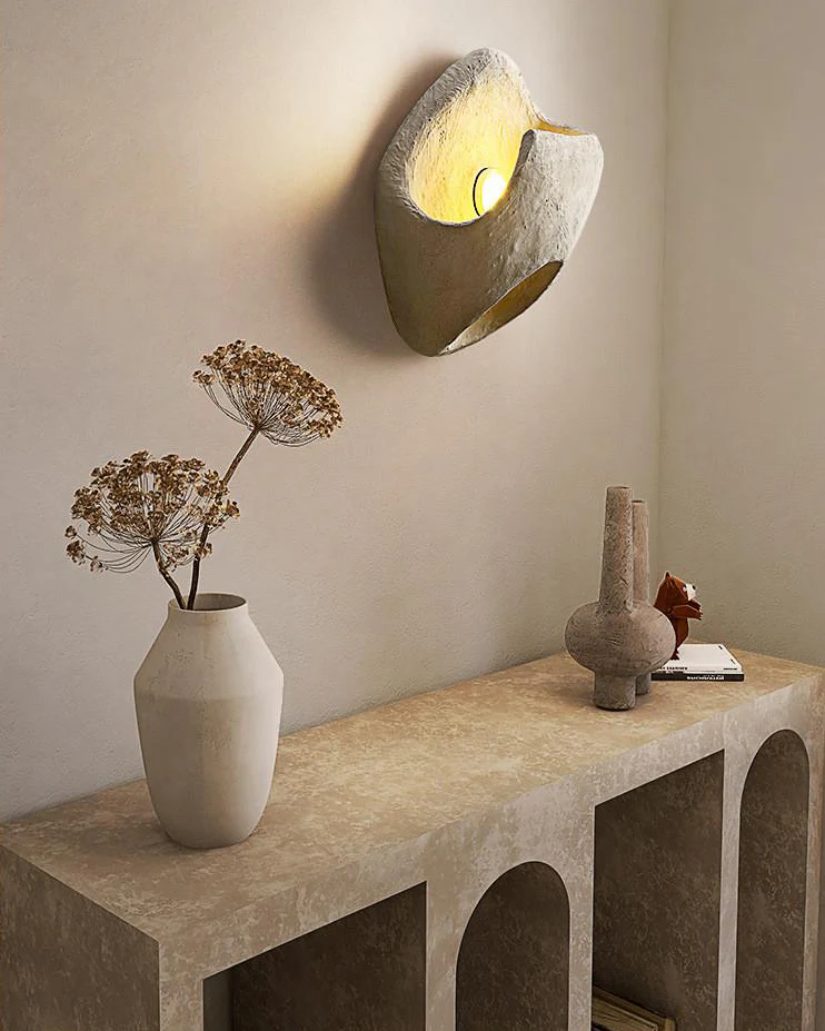 WOMO Wabi Sabi Concrete Wall Sconce -WM6166 - Image 7