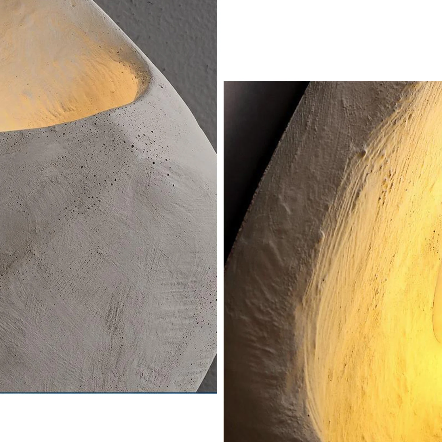 WOMO Wabi Sabi Concrete Wall Sconce -WM6166 - Image 9