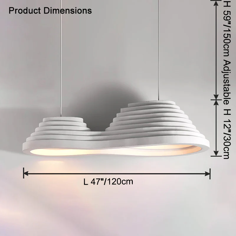 WOMO Rice Field Acoustic Pendant Light-WM2731 - Image 10
