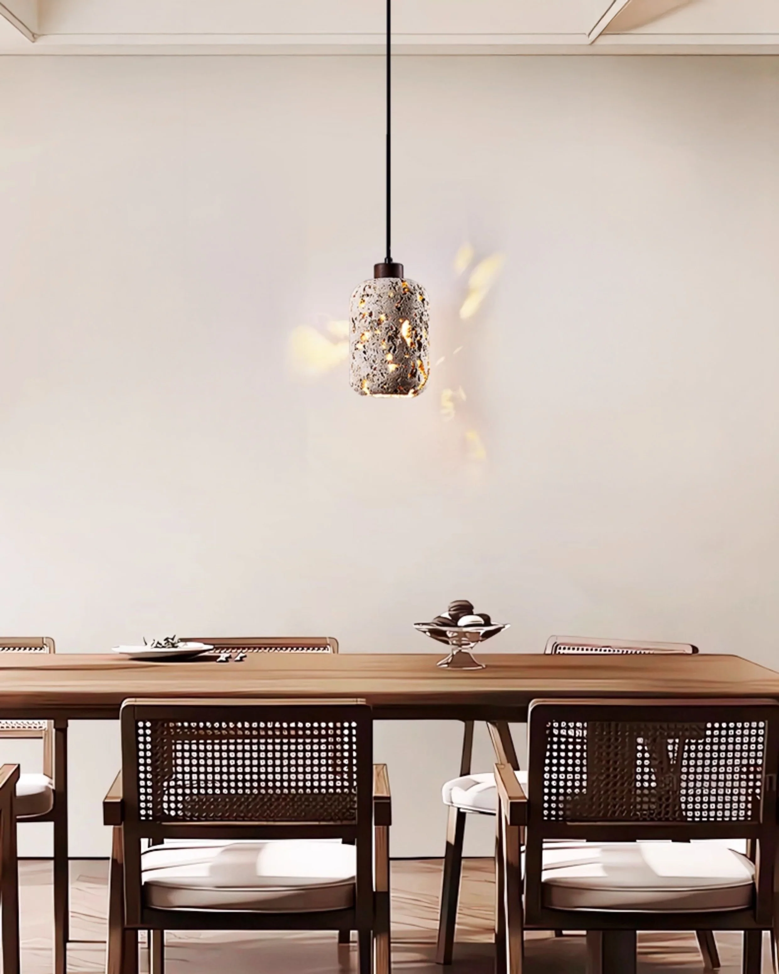 WOMO Wabi Sabi Travertine Pendant Light-WM3060 - Image 5