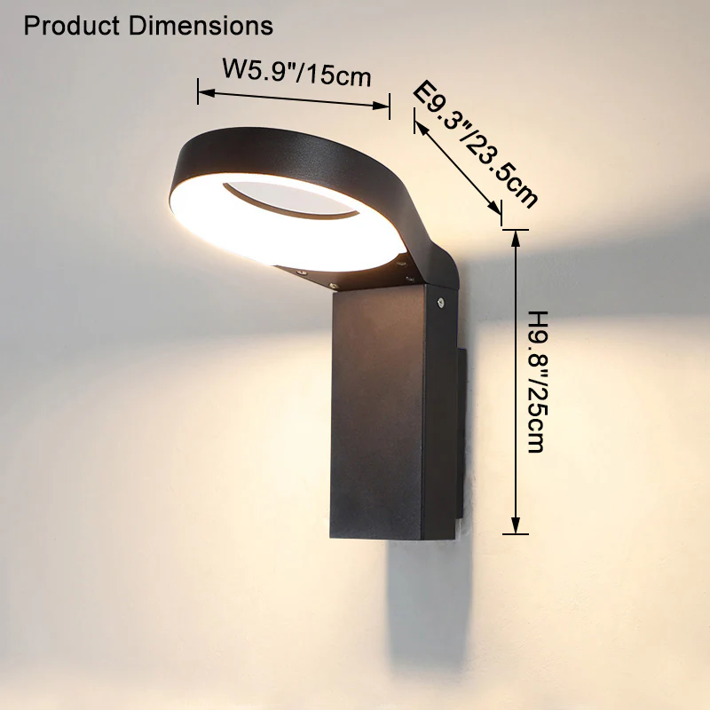 WOMO Circle Wall Light-WM9140 - Image 19