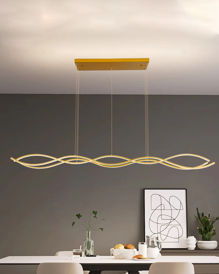 WOMO Wavy Led Chandelier-WM2774 - Image 8