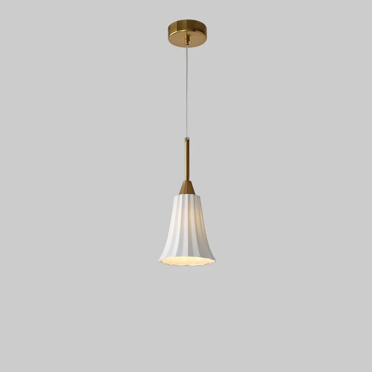WOMO White Ceramic Pendant Light-WM3079 - Image 7