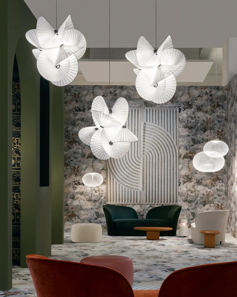 WOMO White Cones Pendant Light-WM2320 - Image 14