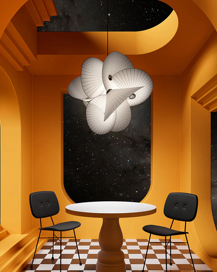 WOMO White Cones Pendant Light-WM2320 - Image 5