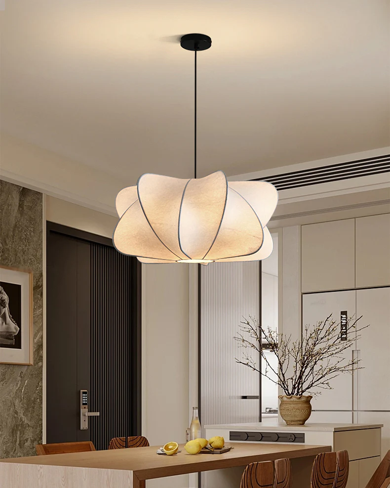 WOMO Silk Pendant Lights-WM2966 - Image 7