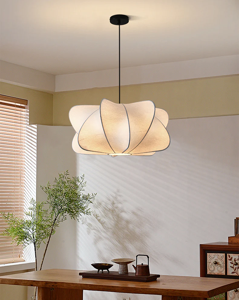 WOMO Silk Pendant Lights-WM2966 - Image 8
