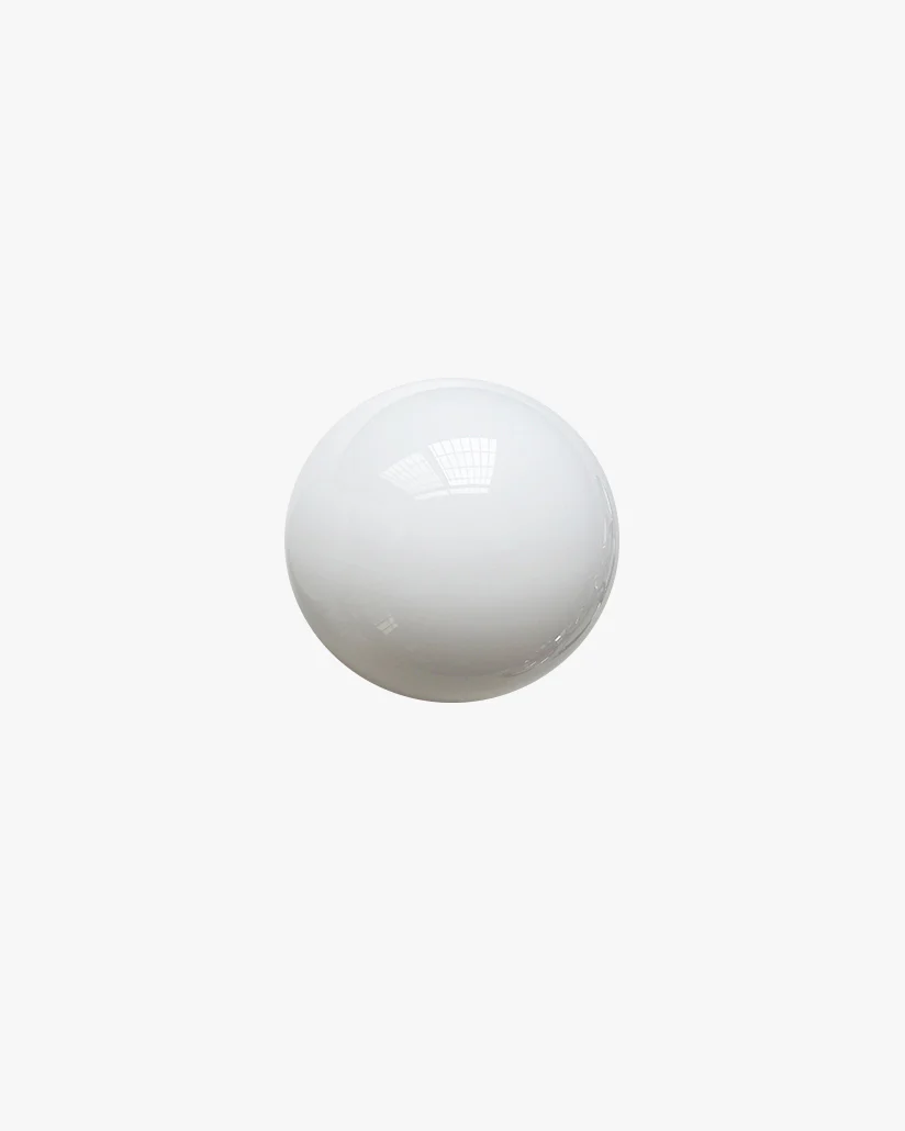 WOMO White Globe Glass Wall Sconce-WM6124 - Image 11