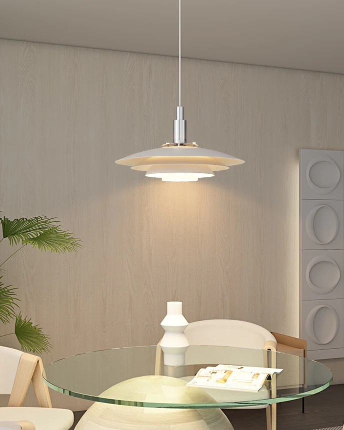 WOMO White Danish Designer Pendant Light-WM2656 - Image 7