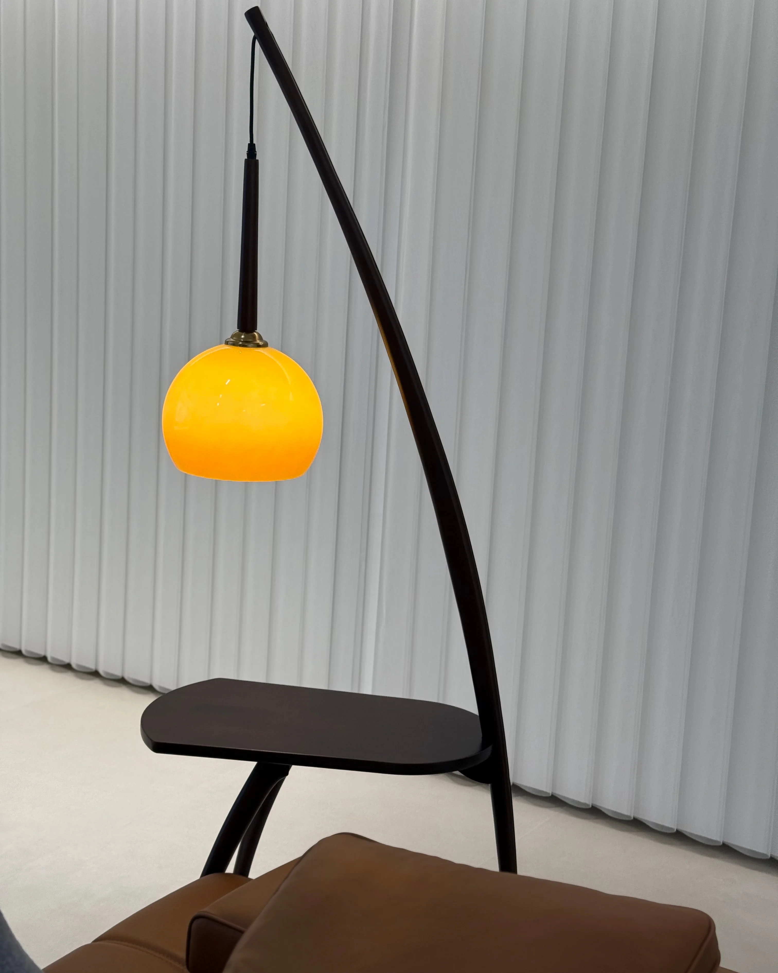 WOMO Hanging Wood Floor Lamp with Table-WM7130 - Image 22