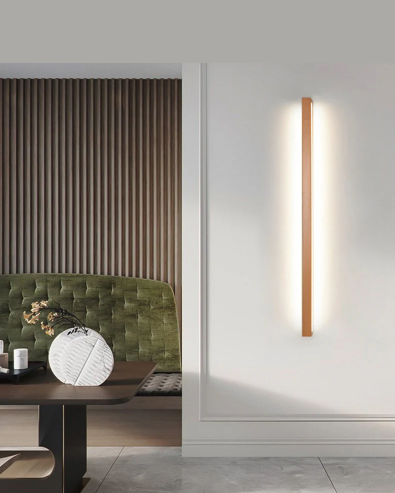 WOMO Wood Linear Wall Sconce-WM6126 - Image 16