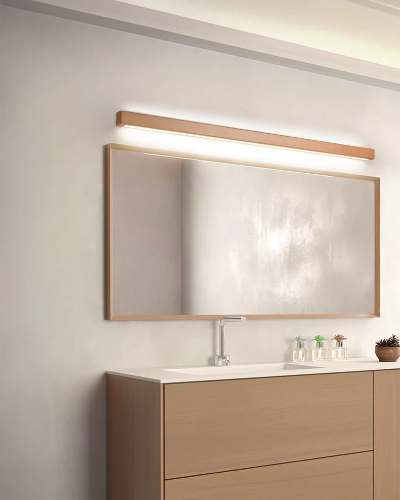 WOMO Wood Linear Wall Sconce-WM6126 - Image 17